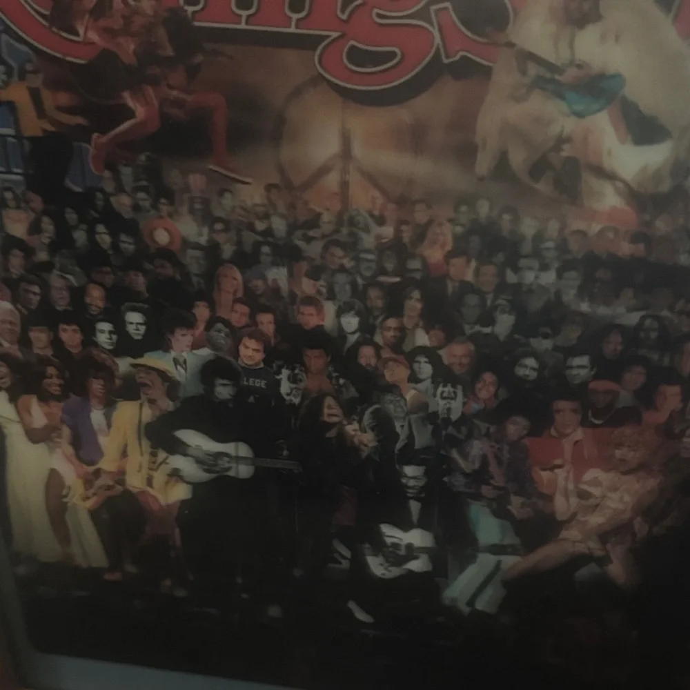 Rolling Stone 1000th Issue Framedholographic  Poster